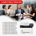 thumbnail image 2 of 5-Pack 054H CRG054H Toner Cartridge High Yield Compatible 054H 2BK/C/M/Y Replacement for Canon imageCLASS MF642Cdw MF644Cdw MF640C MF641Cw MF643Cdw MF645Cx LBP621Cw LBP622Cdw LBP623Cdw Printer, 2 of 6