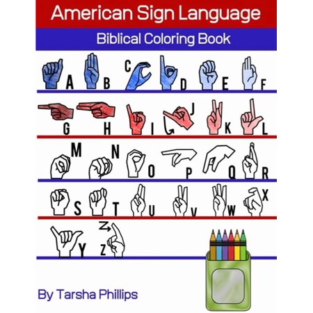 American Sign Language Biblical Coloring Book, (Paperback)