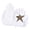 White, variant on NinXxx Women's Star Print Leopard Hooded Sweatshirt Streetwear Pullover Blue XXL