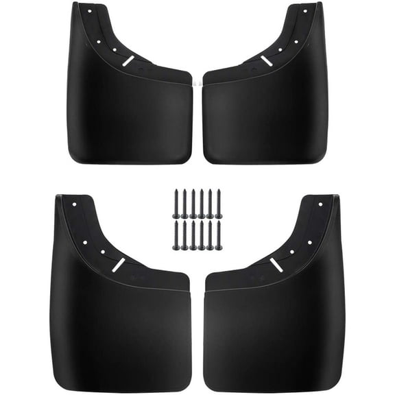 A-Premium Splash Guard Mud Flaps Replacement for Chevrolet GMC C1500 C2500 C3500 K1500 K2500 K3500 Tahoe Yukon 4-PC Set Fits select: 1988-1998 CHEVROLET GMT-400, 1992-1999 CHEVROLET SUBURBAN