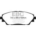 thumbnail image 2 of EBC Brakes Pad and Rotor Kit (DP32185C & USR7738) Fits select: 2014-2019 MAZDA 3, 2016-2021 MAZDA CX-3, 2 of 2