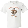 thumbnail image 3 of Inktastic Happy Thanksgiving Youth T-Shirt, 3 of 5