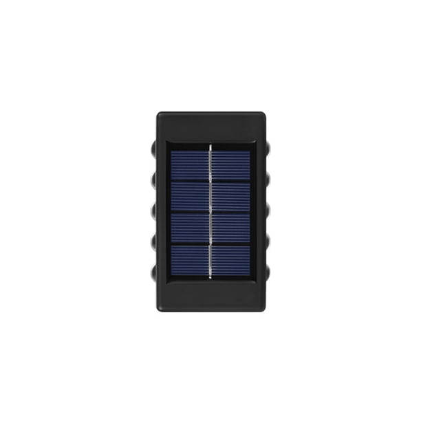 Kearding Lámpara de pared Noche Durabilidad firme Luces de espejo a prueba de agua Transmisión de buenas noches Iluminación brillante Patio Campo solar Iluminación y accesorios Luz calida Kearding HA073833-02