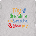 thumbnail image 4 of Inktastic My Grandma and Grandpa Love Me Boys or Girls Long Sleeve Toddler T-Shirt, 4 of 5