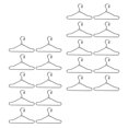 thumbnail image 4 of Weiweiguan 25Pcs Doll Clothes Hangers Metal Doll Clothes Support Practical Doll Coat Rack, 4 of 7