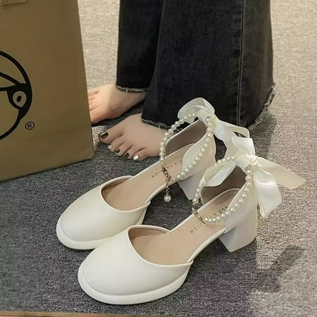 

Style Sandals Women‘s Spring/Summer New Style Temperament Socialite High Heels French Style with Skirt Single Shoes Gentle Style