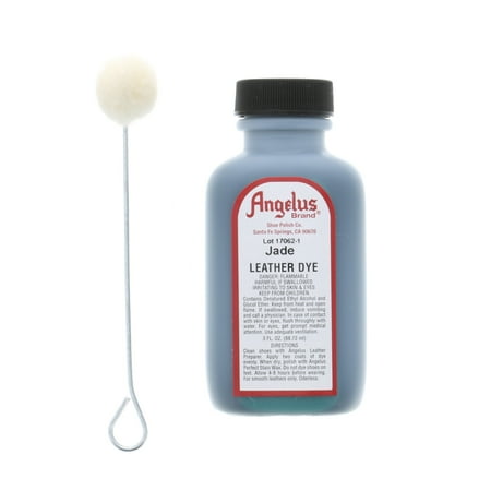 UPC: 0086366501733 | Angelus® Leather Dye  3 oz. Jade