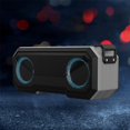 thumbnail image 3 of Los Altavoces Portátiles Bluetooth Se Emparejan Con Graves Pesados Gris plateado Sunnimix Altavoces Bluetooth, 3 of 8
