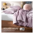 thumbnail image 2 of Edredón Invernal Cobertor King Size + Funda Esquimal Color Lila Diseño De La Tela Liso, 2 of 7