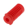 thumbnail image 5 of Universal Motorcycle Gear Front Foot Peg Pedal er Lever Rubber Cover Boot - Red, as described, 5 of 10