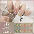 thumbnail image 1 of Wartleves Pegatinas para uñas de alta gama CS, estilo chino, resistentes al agua y duraderas, E3, 1 of 7