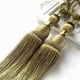 thumbnail image 3 of Clip de cortina hecho a mano, amarre de cuerda, tenis de alambre dorado grande de alta calidad, 3 of 4