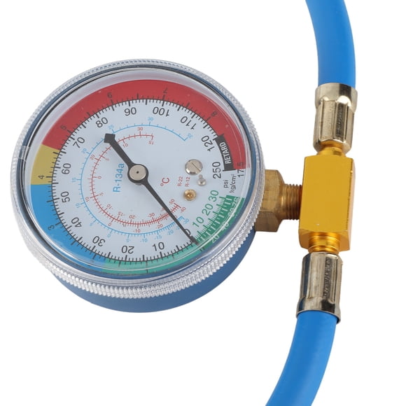 Boyau Réfrigérant pour Voiture Ac R134A, Grand Compatibilité, Boyau de Chargement de Réfrigérant pour Climatisation avec Jauge