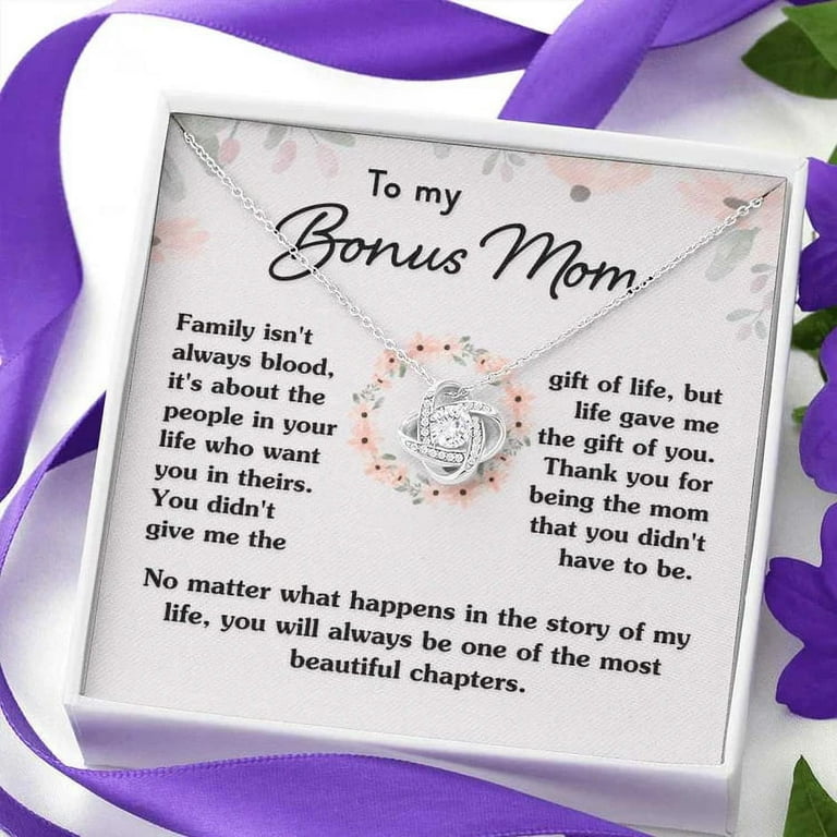 Beautiful Meaningful Happy Birthday Mom Gift Necklace