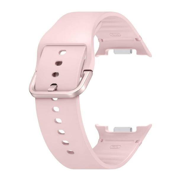 Correa deportiva para Samsung Galaxy Watch Serie 8 M/L, goma rosa