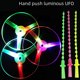 thumbnail image 2 of Gran juguete de libélula de bambú luminosa, hada voladora, cable de empuje manual, platillo volador, frisbee, tirachinas, flecha voladora, juguete para niños, 2 of 5