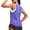 Purples, variant on Women's Lightweight Sports Tops Breathable Sleeveless Tank Tops Summer Workout Running Casual Undershirts Purple S