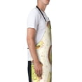thumbnail image 3 of Honeii Frogs Print Waterproof Apron, Adjustable Kitchen Apron with Pockets,for Gardening, Dishwashing, Meat Processing, Car Washing, and Pet Grooming, 3 of 8