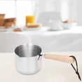 thumbnail image 4 of Olla para cocinar gachas, para derretir, calefacción, leche, utensilios de cocina, para leche, olla para sopa para cocina, RV, Mango de madera Macarena Cacerola de leche, 4 of 8