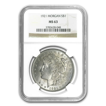 - 1921 Morgan Dollar MS-63 NGC