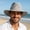 Gray, variant on Wide Brim Beach Sun Cap, Floppy Wide Brim Straw Panama Hat, Fedora Beach Sun Hat, Unisex Fishing Hats for Travel Summer Vacation(Off-White)
