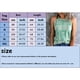 thumbnail image 4 of Playeras,Blusas y Tops,Ropa para Mujer Las mujeres camisetas sin mangas Mujer Vintage Estampado Slim Fit O Cuello Camiseta Top Chalecos Blusa sin mangas (Green, L), 4 of 4