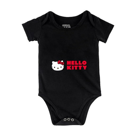 Hello Kitty Unisex Baby Bodysuits Short-Sleeve Cotton Baby Clothes for Girls Boys 0-24 Months 3M/59