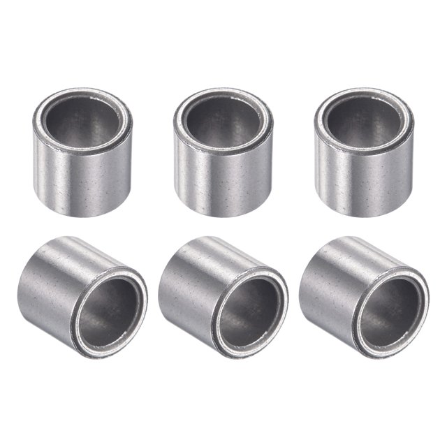 Unique Bargains 10x14x12mm Douille Roulements Fritté Fer Auto-Lubrifiant Bague 6 Pack