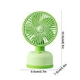 thumbnail image 3 of Avdolw Rechargeable Mini Desk Fan - USB Powered, Quiet, Multi-Speed, Compact Mini Fan for Office, Home, Bedroom, Desk & Travel, 3 of 6