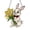 B, variant on HuiXinOu Easter Bunny Suncatcher Window Hanging Decor, Bunny Holding Flowers Stained Glass Style Ornament, Spring Sun Catcher for Indoor Window, Lovely Gift for Women and Home Decor