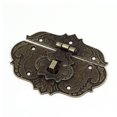 thumbnail image 1 of Caja de madera estilo Uxcell Toolbox 86x65mm pestillo tono bronce, 1 of 3