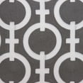 thumbnail image 2 of 20" x 7" x 20" Transitional Gray and White Accent Pillow Cover With Poly Insert, 2 of 5