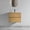 Oak, variant on Wall Mount 24-Inch Walnut Bathroom Vanity with Ceramic Sink, Floating Design for Modern Bathrooms, Pre-Assembled Storage Cabinet with One-Piece Basin No Drain, Silent Drawers & Eco-Friendly Materials