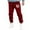Red, variant on Muscularfit Blue Golf Joggers Pants Men Funny Graphic Slacks Slim Straight Joggers Loose Ankle Mens Athletic Pants,L