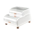 thumbnail image 3 of Organizador de utensilios de cocina, escurridor de platos de plástico para encimeras de cocina Blanco, 3 of 9