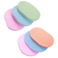 thumbnail image 4 of 6Pcs Portable Facial Sponges Multi-function Exfoliating Sponges Household Face Scrubbers, 4 of 8