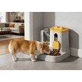 thumbnail image 5 of 2-in-1 Automatic Pet Feeder & Water Dispenser 2L Food 1L Water Large Capacity Gravity Self Feeding Bowl Anti-Overflow Siphon Waterer Easy to Clean for Dogs & Cats Indoor Outdoor Use, 5 of 6