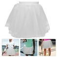 thumbnail image 2 of Girls Short Petticoat Underskirt with Elastic Waist, Lightweight and Comfortable Dress Accessory for Kids and Children, 2 of 7