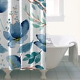 thumbnail image 5 of Waterproof Pioneer Shower Curtain 36x72 Inch Polyester Unique Colorful Floral Shower Curtain for Bathroom Hotel Home Decor with 7 Plastic Hooks, 5 of 5