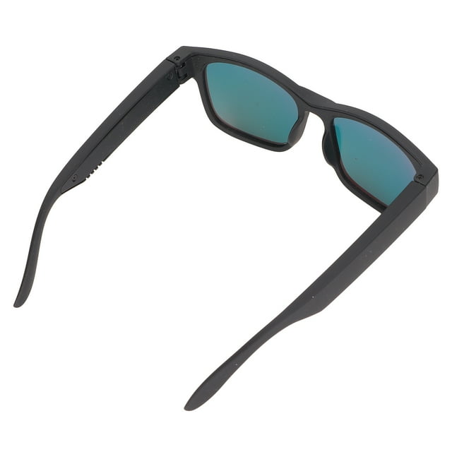 Lunettes Intelligentes, Lunettes de Soleil Stéréo 5.0 à Réduction de Bruit, Lunettes Portables Intelligentes Rechargeables pour le Cyclisme, la Course, la Conduite, la Pêche, Capacité de Batterie 200 mAh