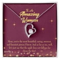 thumbnail image 1 of To Mom Most Beautiful Forever Necklace w Message Card, 1 of 7