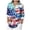 Sky Blue, variant on Leey-World 4th Of July Shirts for Women Button Up 4th of July Shirts for Women America Printed Tshirt Patriotic Vintage USA Tee Tops(Red,S)
