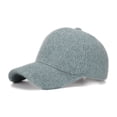 thumbnail image 4 of Women's Baseball Caps Fashion Women Men Sport Solid Color Keep Warm Knitting Beach Baseball Cap Hip Hop Hat Sun Hat Women's Accessories, 4 of 9