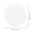 thumbnail image 2 of SHISUYAN 1000pcs Transparent Sealing Sticker Round Label Sticker for Party Favor Envelope, 2 of 5