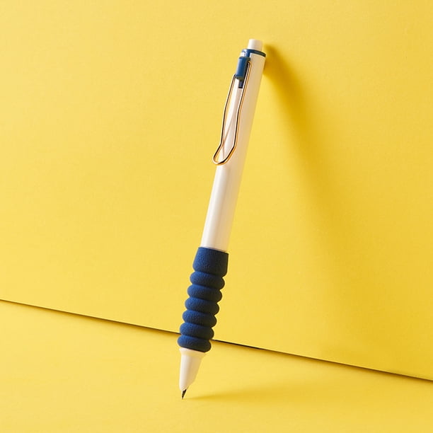 Pluma estilográfica para niños tipo prensa, punta de 0,38mm, uso de bolsa de tinta, bolígrafos de empuje para estudiantes (azul) Likrtyny Para estrenar