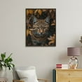 thumbnail image 4 of Paint By Numbers Kit for Adults Beginner - DIY Autumn Cat Portrait Leaves Wildlife Canvas Painting Kits for Adults, Frameless Paint By Number for Adults for Home Wall Decor 16x20 Inch, 4 of 7