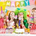 thumbnail image 7 of Serencatcher 60Pcs Circus Party Favors, Circus Carnival Birthday Party Decorations with Clown Keychains Temporary Tattoos Stickers Blowing Dragons Organza Bags for Kids Plim Plim Birthday Party, 7 of 7