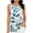 Multicolor#14, variant on JTZGDY Flowy Tank Tops for Women Trendy Floral Printed Summer Sleeveless Scoop Neck Ruched Pleated Loose Fit Cozy Tunic Blouse Dressy Peplum Top