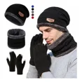 thumbnail image 1 of 3en1 Gorro Bufanda Guantes Tejidos Unisex Invierno Para Frío, 1 of 8