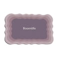 thumbnail image 2 of Tuvgenk Quick Dry Bath Mat Water Absorbing Non Slip Bathroom Rugs Purple Rectangular 2x2 Small Floor Rug for Tub, 2 of 6